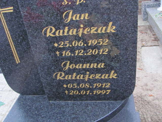 Jan Ratajczak 1952 Kostrzyn - Grobonet - Wyszukiwarka osób pochowanych