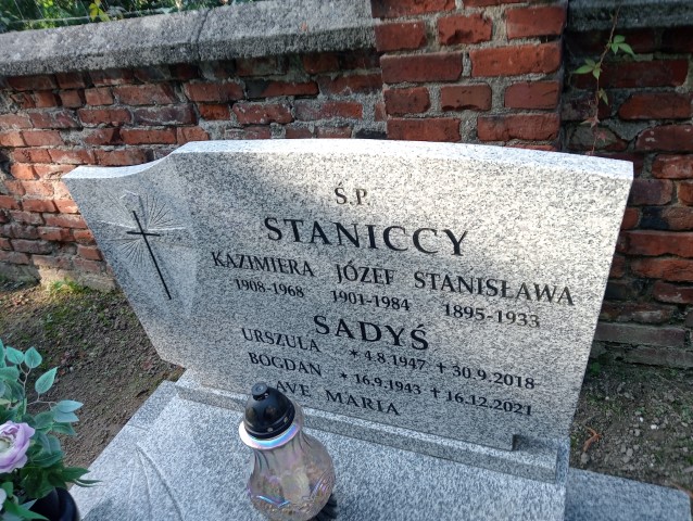 Bogdan Sadyś 1913 Kostrzyn - Grobonet - Wyszukiwarka osób pochowanych