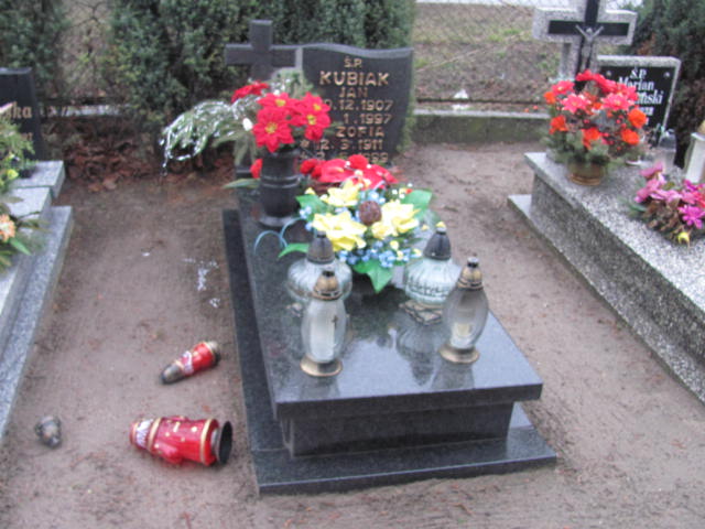 Grób Zofia Kubiak