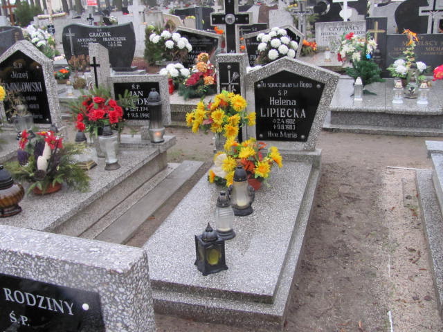 Grób Helena Lipiecka