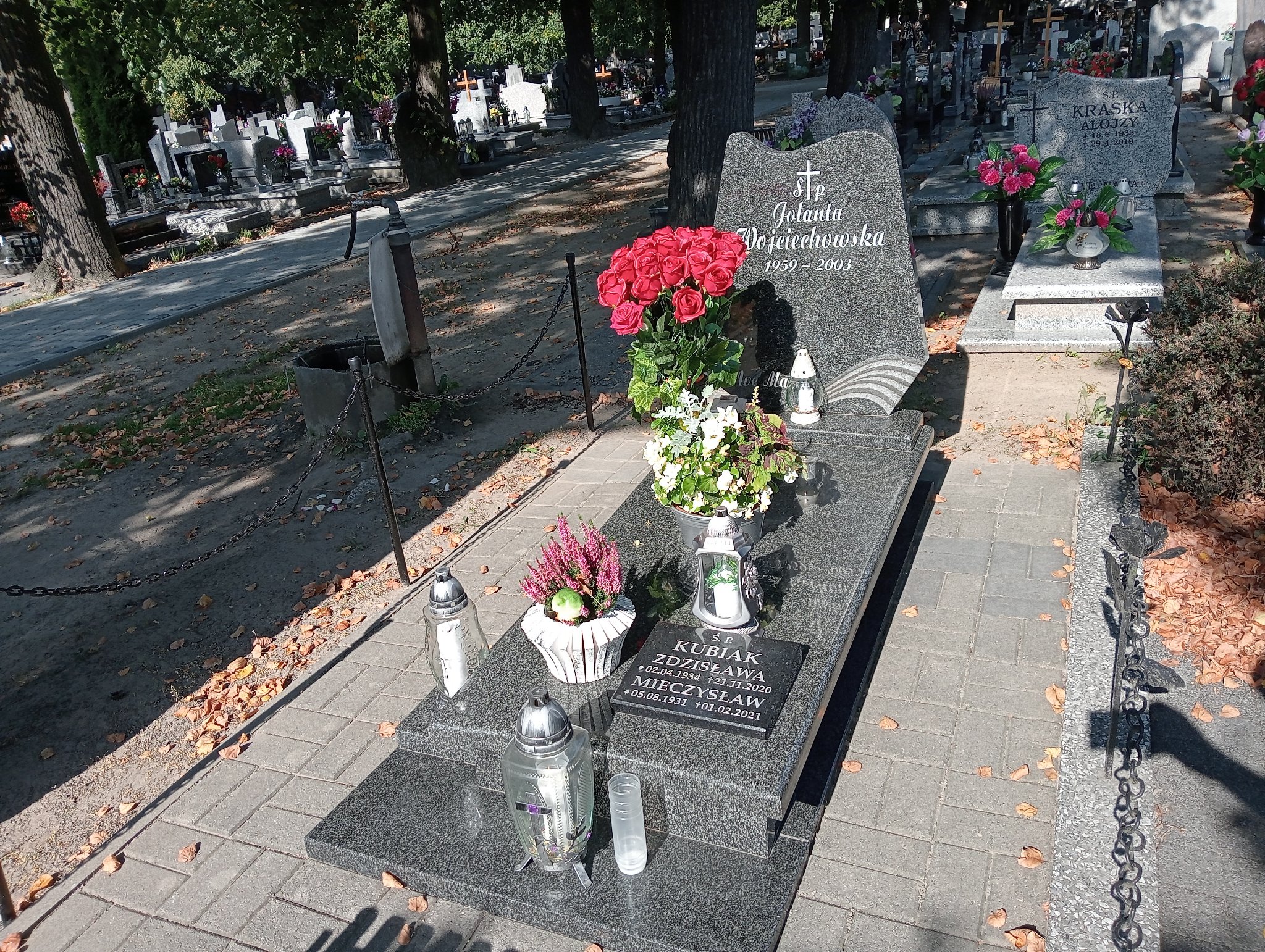 Grób Zdzisława Kubiak