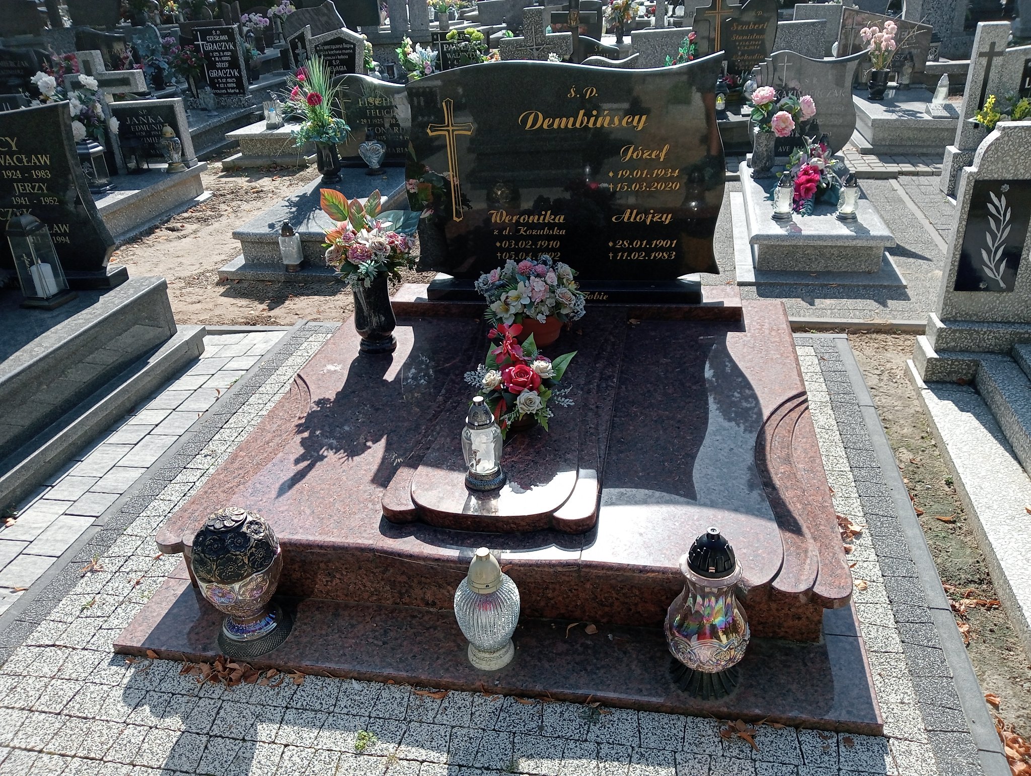 Grób Weronika Dembińska