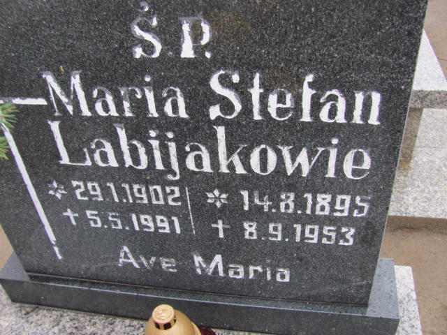 Grób Stefan Labijak