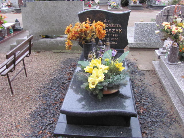 Grób Małgorzata Wołoszyk